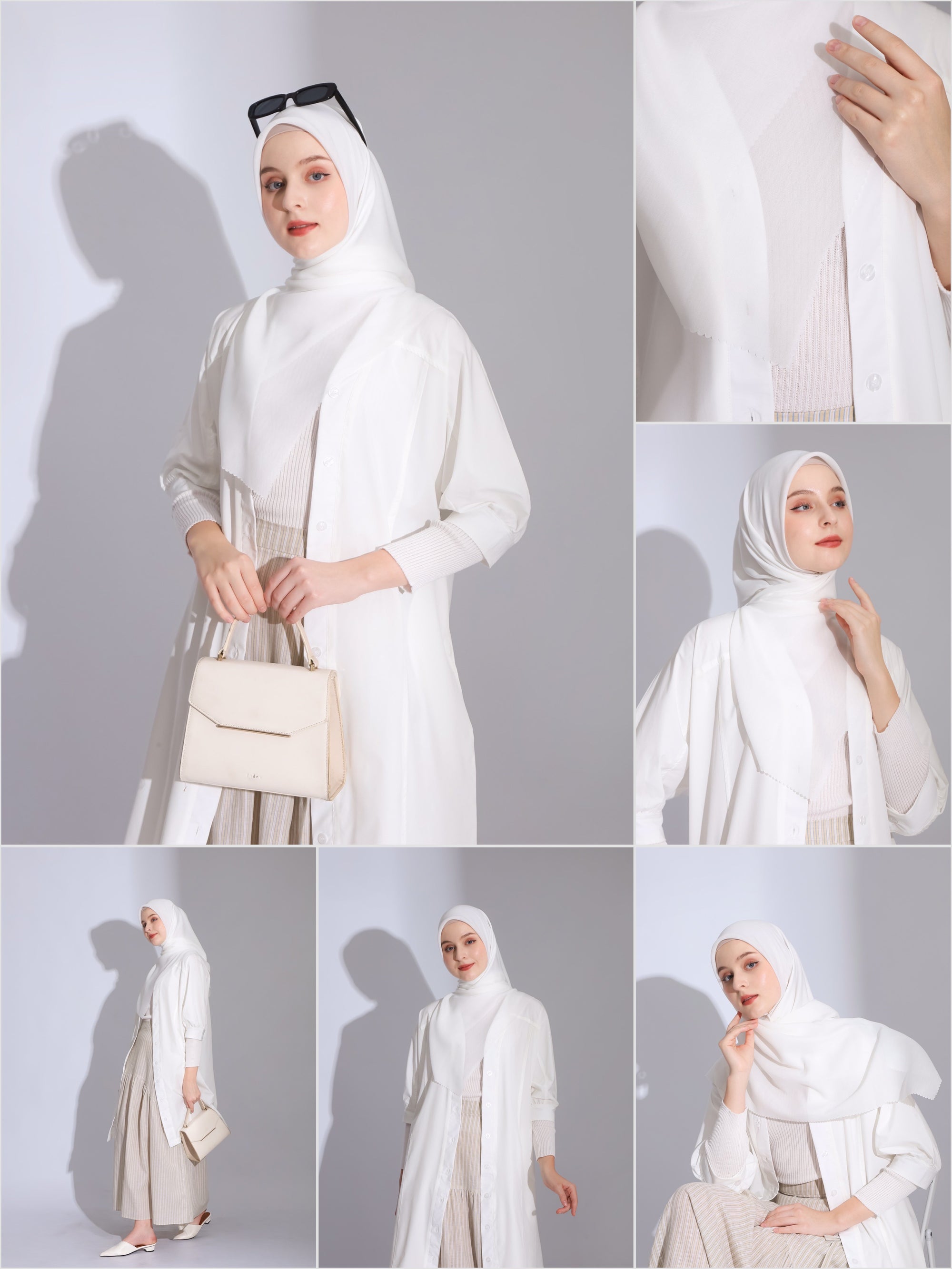 Atlas Hijab Super Premium Shafiyah Kerudung Segi Empat