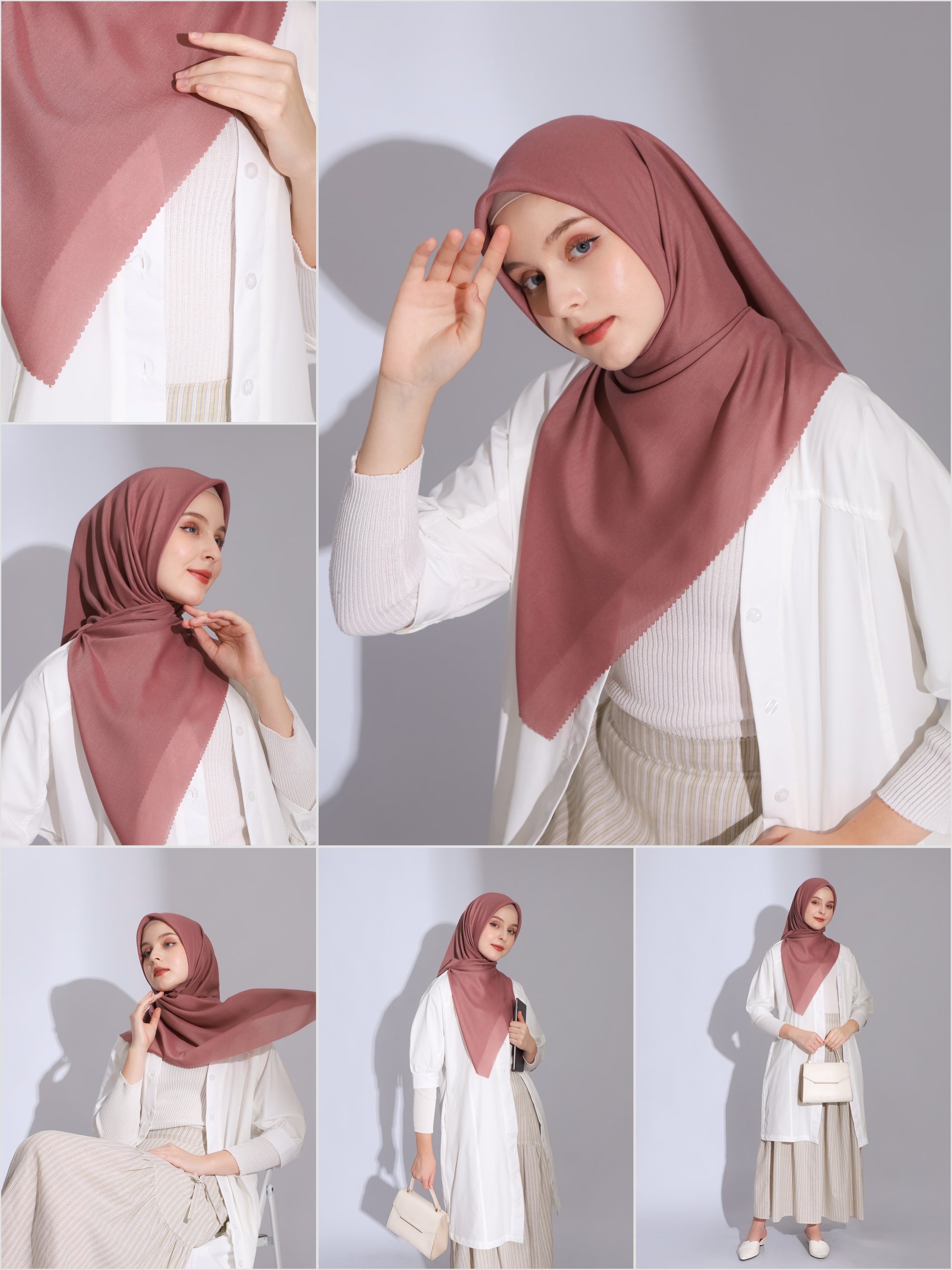 Atlas Hijab Super Premium Shafiyah Kerudung Segi Empat