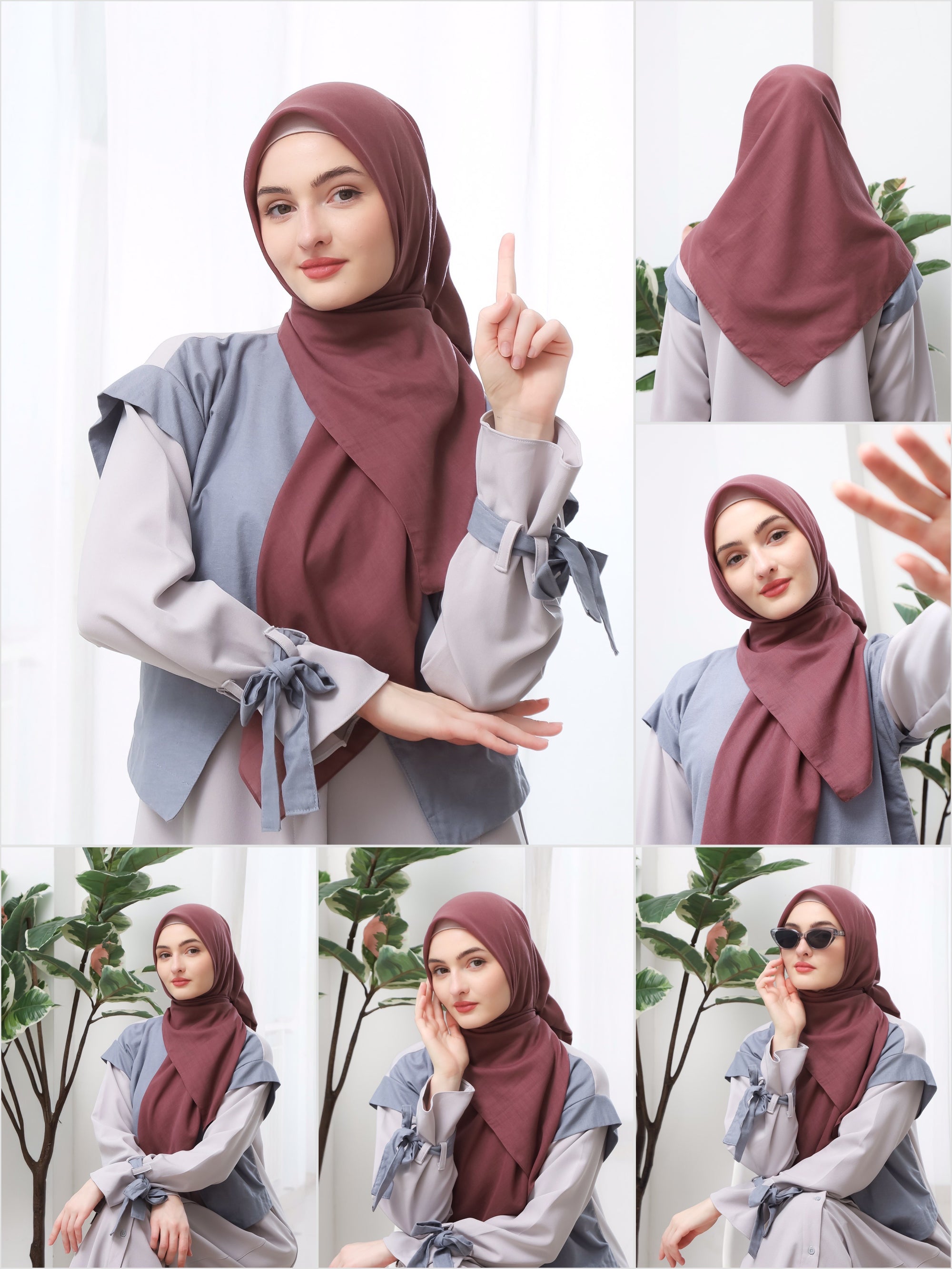 Atlas Hijab Universal Hayya Kerudung Segi Empat