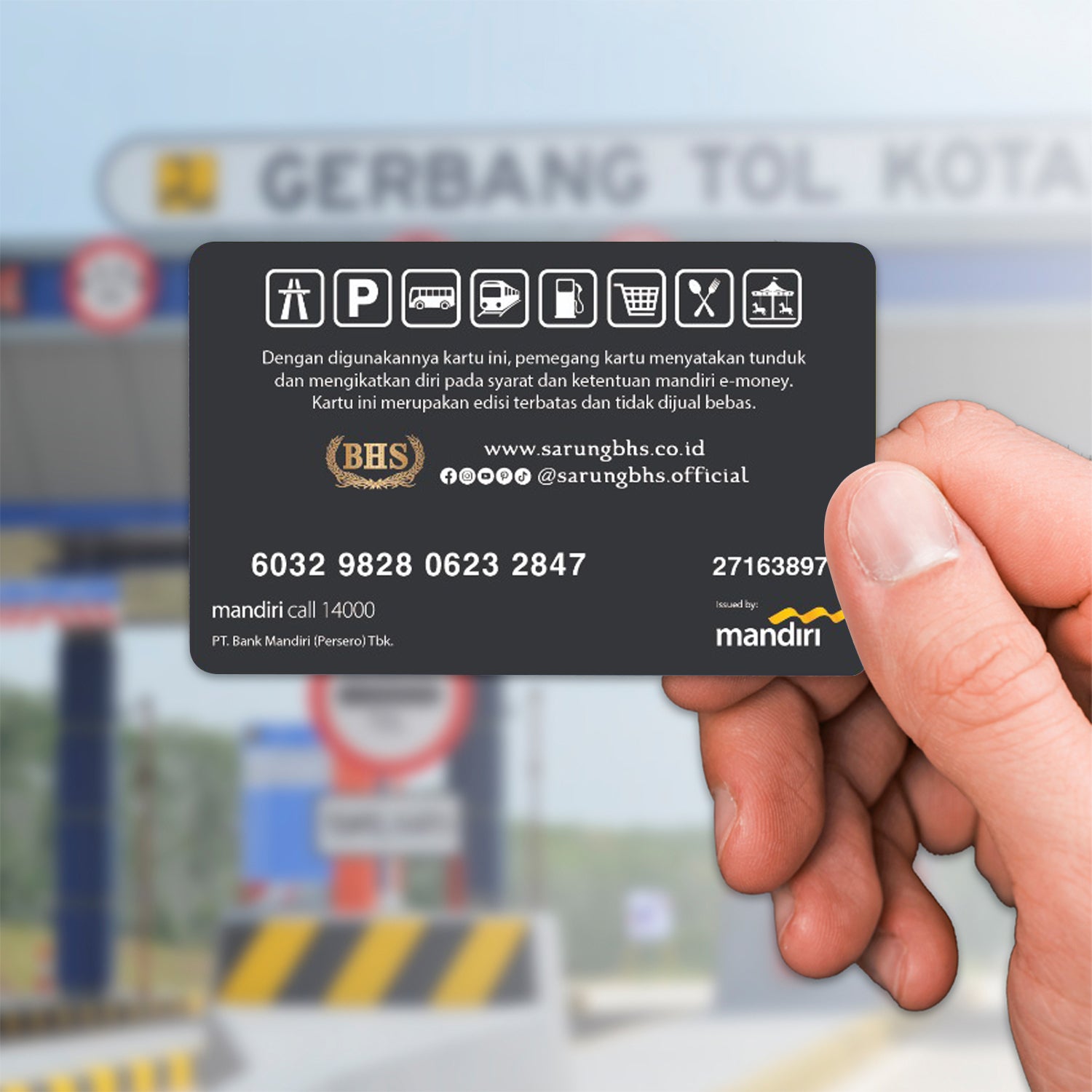 Kartu E-Toll BHS Desain Eksklusif 009