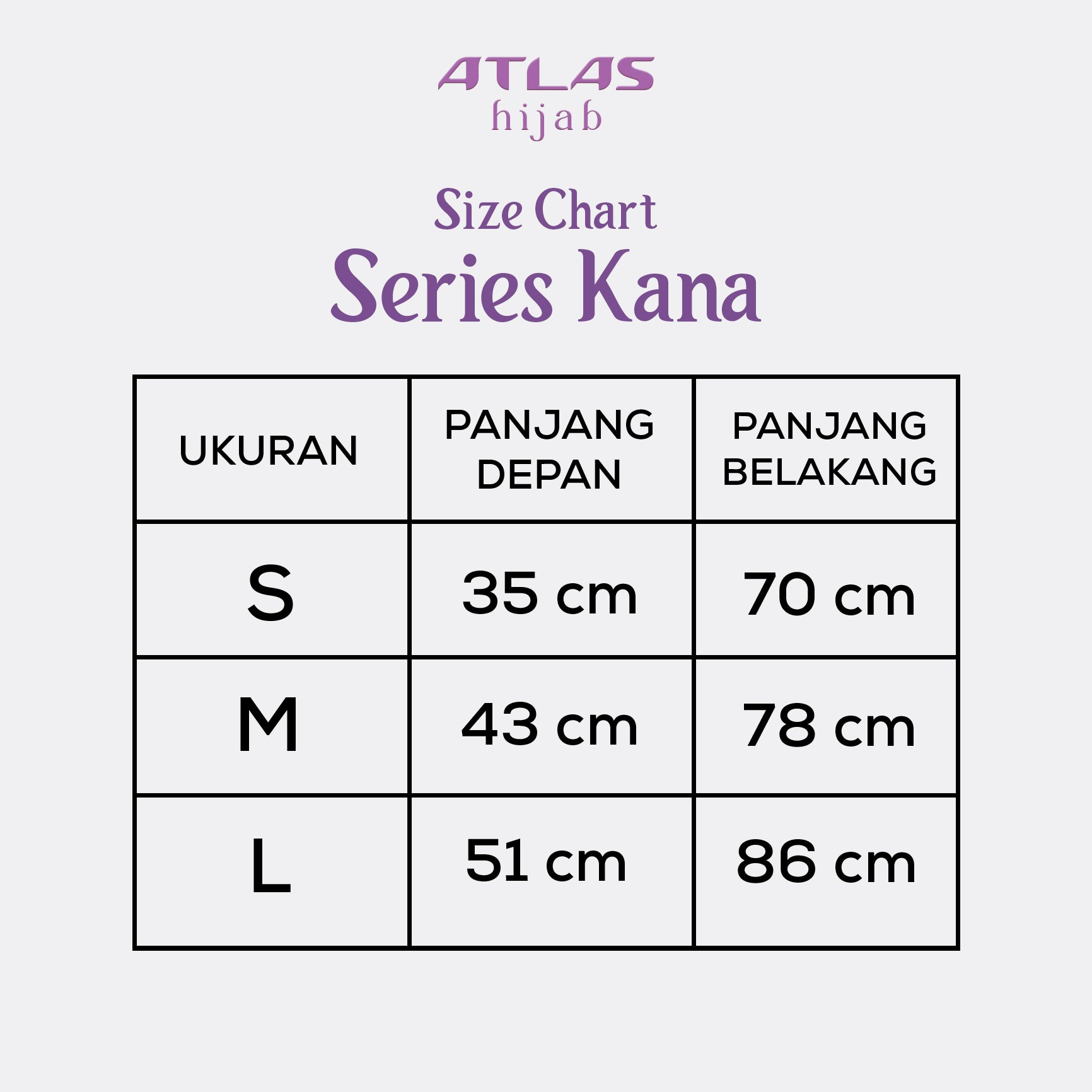 Atlas Hijab Instan Universal Kana
