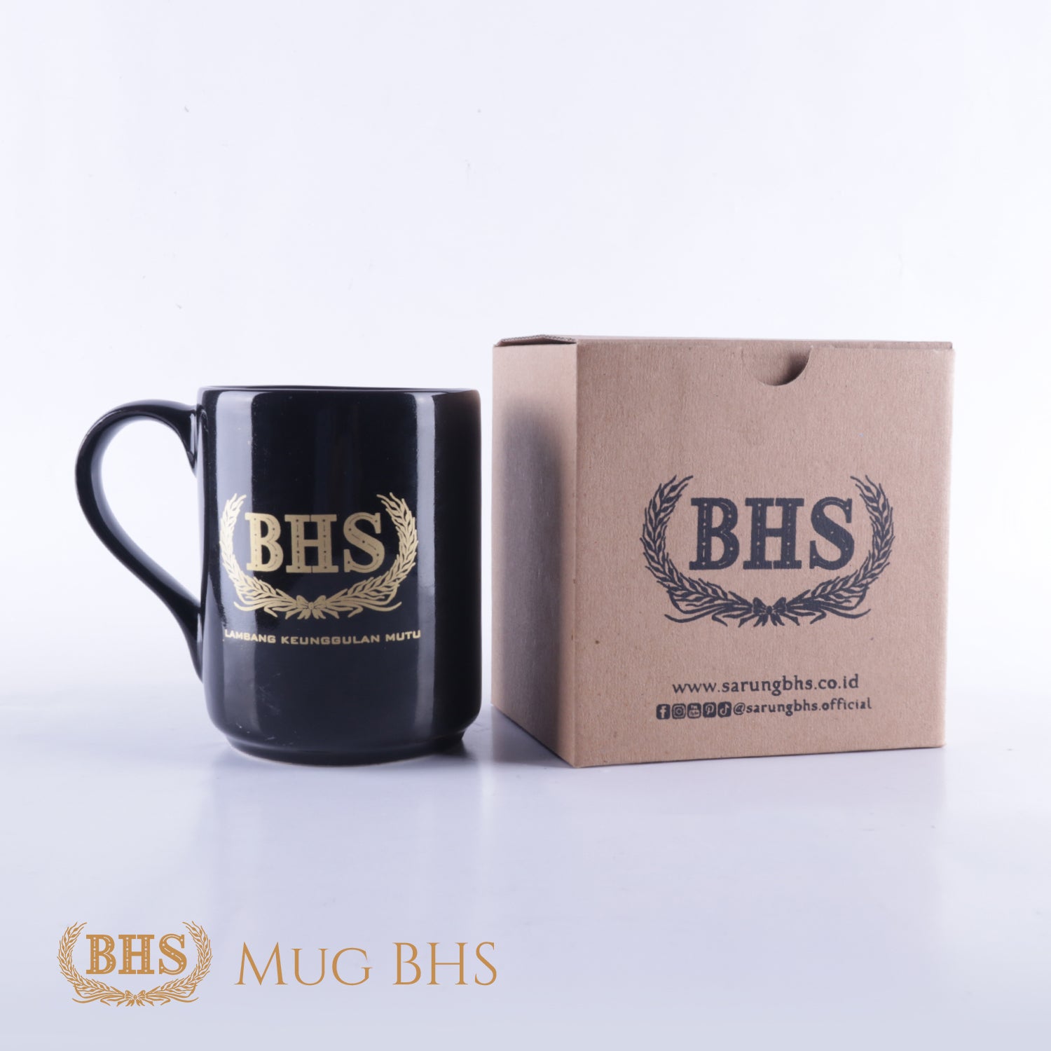 Mug Gelas Merchandise Official Sarung BHS