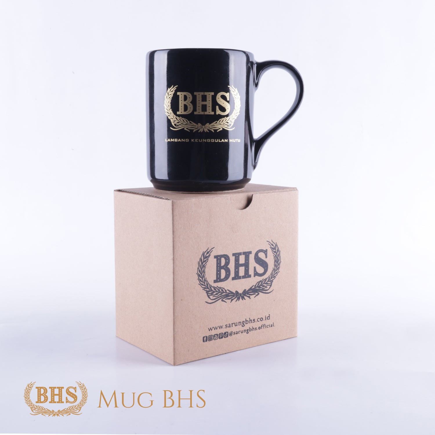 Mug Gelas Merchandise Official Sarung BHS
