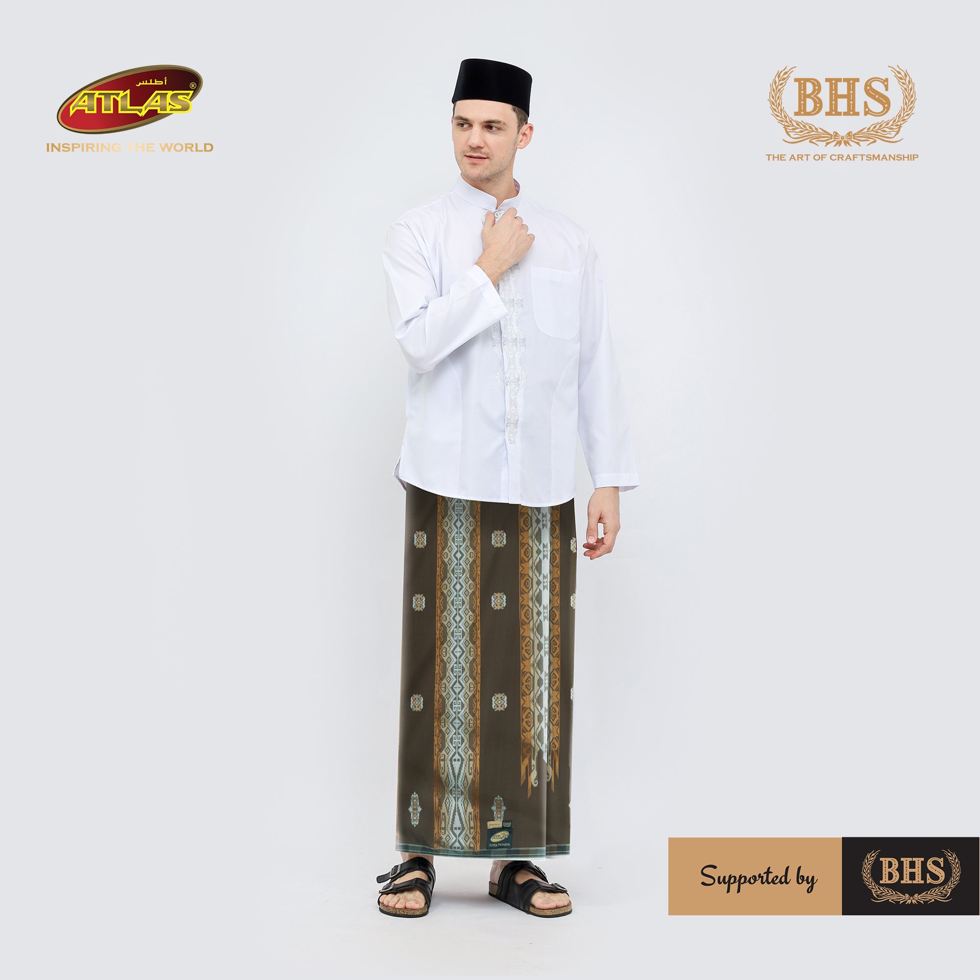 Sarung ATLAS Super Premium 970 A9 JGB Olive Muda 03