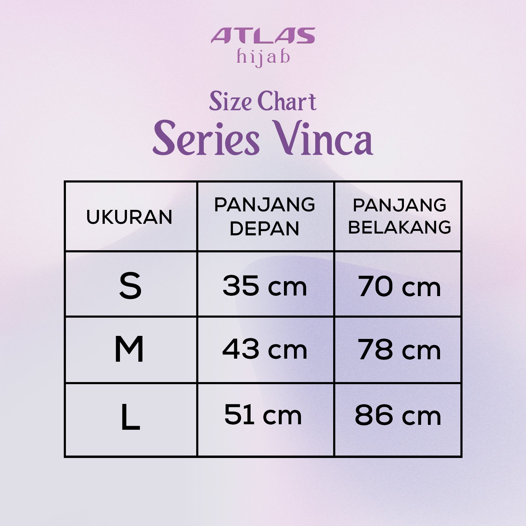 Atlas Hijab Instan Universal Vinca